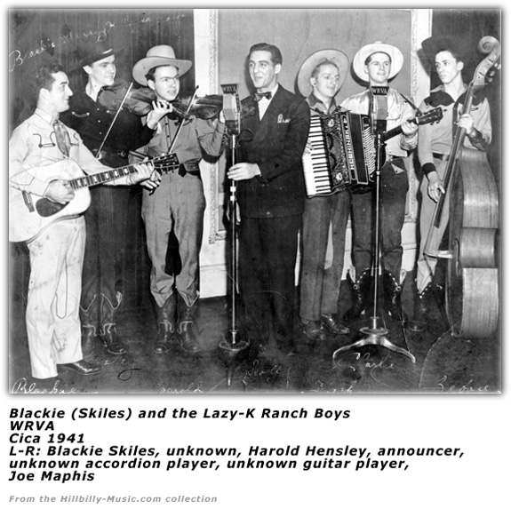 Blackie Skiles and Lazy-K Ranch Boys 1941