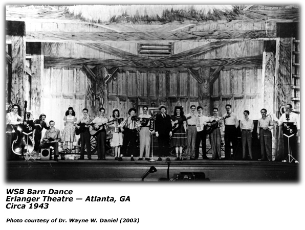 WSB Barn Dance - 1943