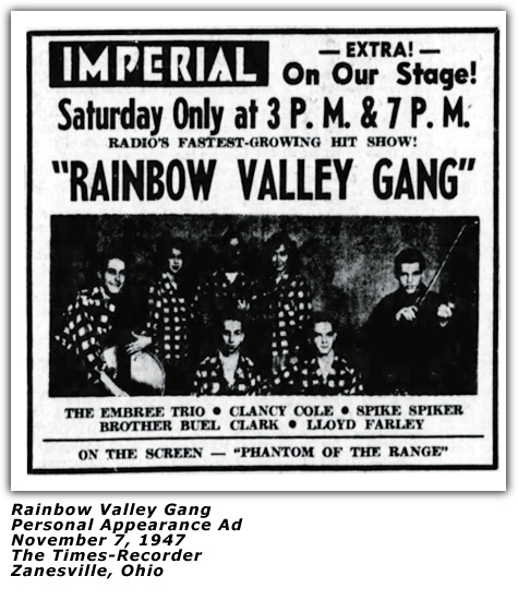 Rainbow Valley Gang - November 11 1946
