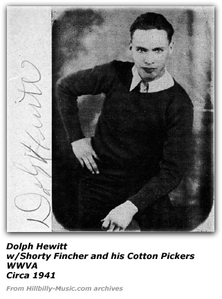Dolph Hewitt - WWVA - Shorty Fincher - 1941