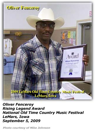 Oliver Fenceroy - Rising Legend Award 2009