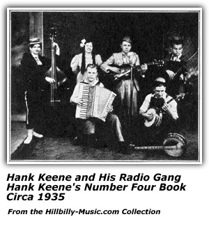 POrtrait - Hank Keene and His Radio Gang - 1935