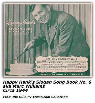 Promo Ad - Harve Holland's Comedians; Marc Williams; Cowboy Crooner; Waxahachie, TX 1929