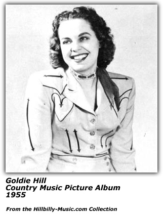 Goldie Hill - Circa 1955