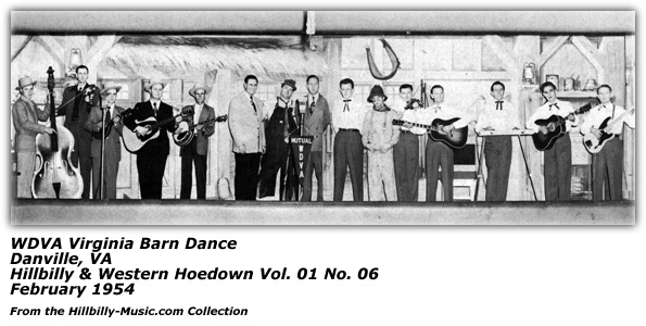 WDVA Virginia Barn Dance - February 1954