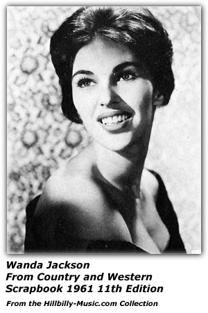 Wanda Jackson - From 1961 Country and Western Scrapbook