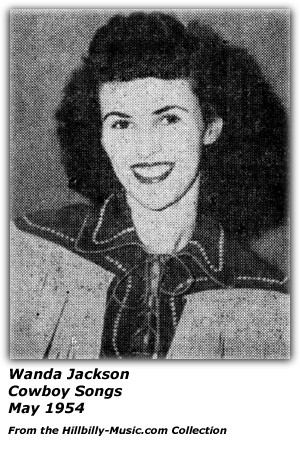 Wanda Jackson - Cowboy Songs - May 1954
