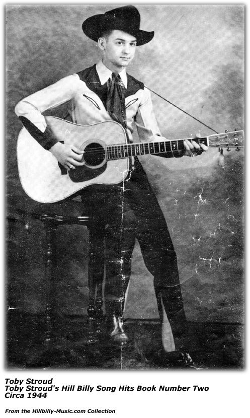 Toby Stroud with Guitar - Circa 1944