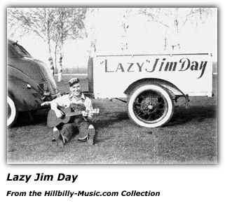 Lazy Jim Day and his Auto and Trailer