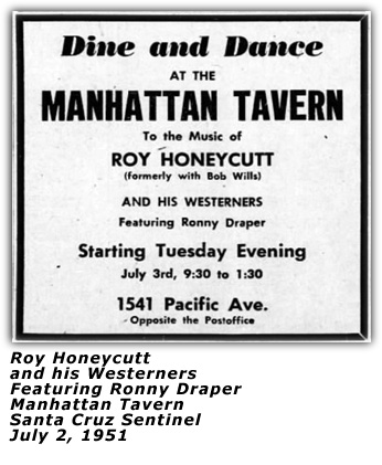 Roy Honeycutt - Santa Cruz 1951
