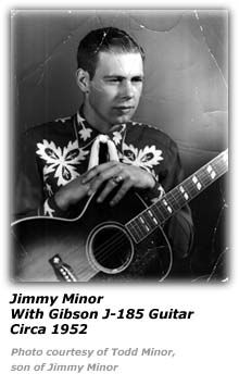 Jimmy Minor and his Gibson Guitar - Age 21