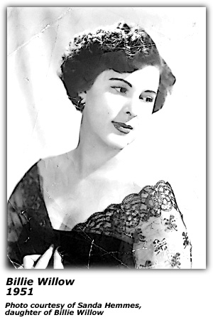 Portrait - Billie Willow - 1951 - Left