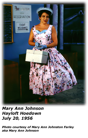 Mary Ann Johnson - Remember Me - Hayloft Hoedown - July 20 1956