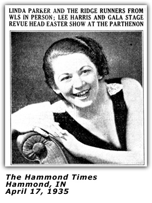 Promo Photo - Linda Parker - Hammond, IN - April 17 1935