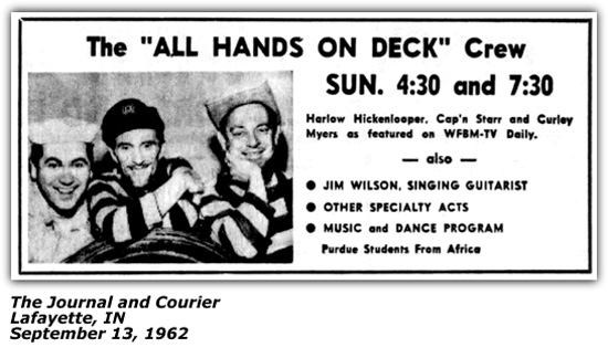 All Hands On Deck TV Show 1962