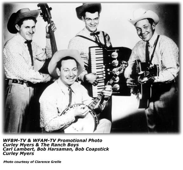 Curley Myers and the Ranch Boys - WFBM-TV and WFAM-TV
