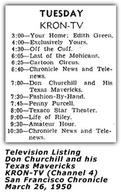 Don Churchill - KRON-TV Listing