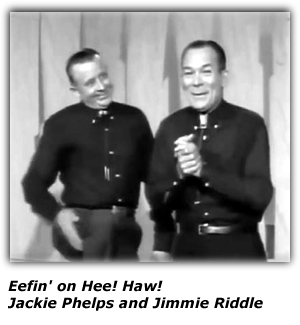 Eefin - Hee Haw screen shot - Jackie Phelps and Jimmie Riddle