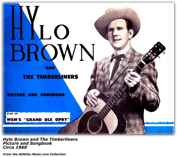 Folio Cover - Hylo Brown and the Timberliners - 1960