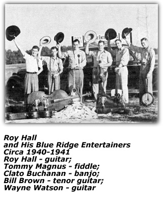 1940s - Roy Hall and his Blue Ridge Entertainers