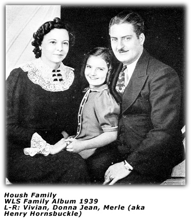 Merle Housh Family - 1938