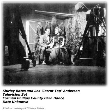 Shirley Bates and Les 'Carrot Top' Anderson