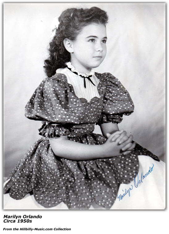 Marilyn Orlando - Autographed Photo - 1950s