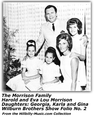 Photo - Morrison Family - Harold, Eva Lou, Georgia, Karla and Gina - Undated