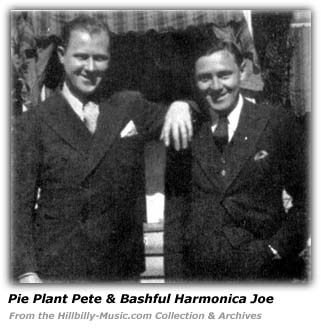 Pie Plant Pete and Bashful Harmonica Joe