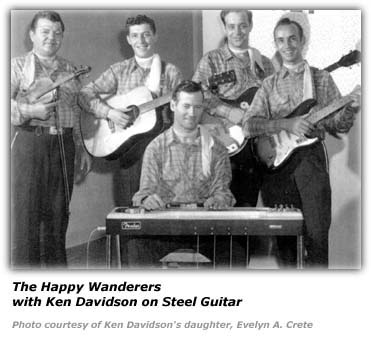 Ken Davidson - with Happy Wanderers