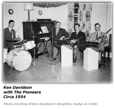 Ken Davidson - with The Pioneers