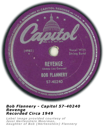 Bob Flannery - Capitol 40240