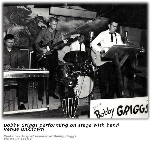 Bobby Griggs with Band