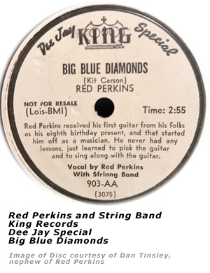 Red Perkins - Big Blue Diamonds