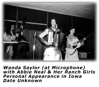 Wanda Saylor with Abbie Neal and Ranch Girls - Iowa