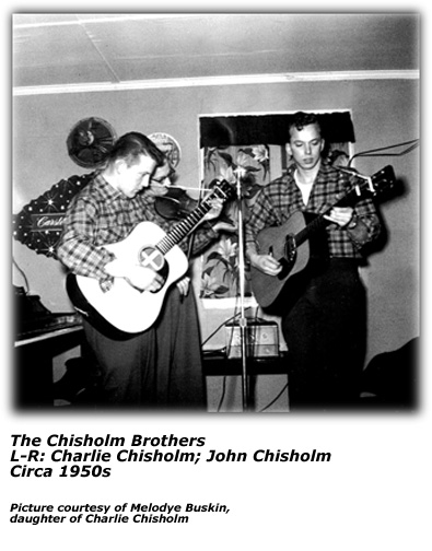 1950s - Charlie and John - Chisholm Brothers