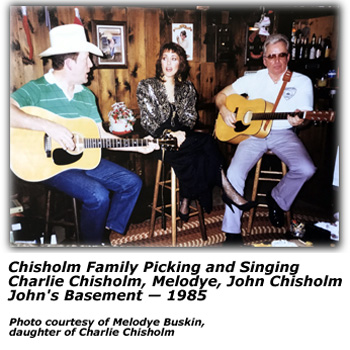 The Chisholm Family Concert in John's Basement - Charlie, Melodye and John