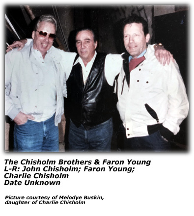 Chisholm Brothers with Faron Young (color)