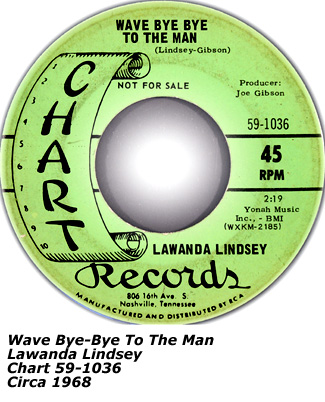 Chart Records Label - Lawanda Lindsey - Circa 1968