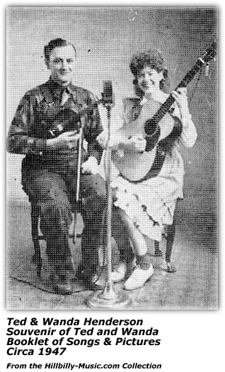 Ted and Wanda Henderson - Circa 1947 No. 1