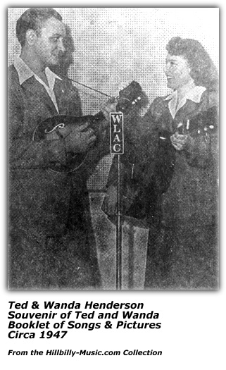 Ted and Wanda Henderson - Circa 1947 No. 2