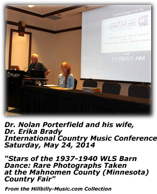 Nolan Porterfield and Erika Brady at International Country Music Conference - May 21, 2014