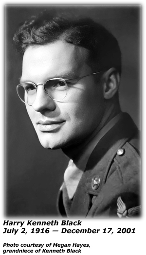 Harry Kenneth Black - Portrait - Military Uniform