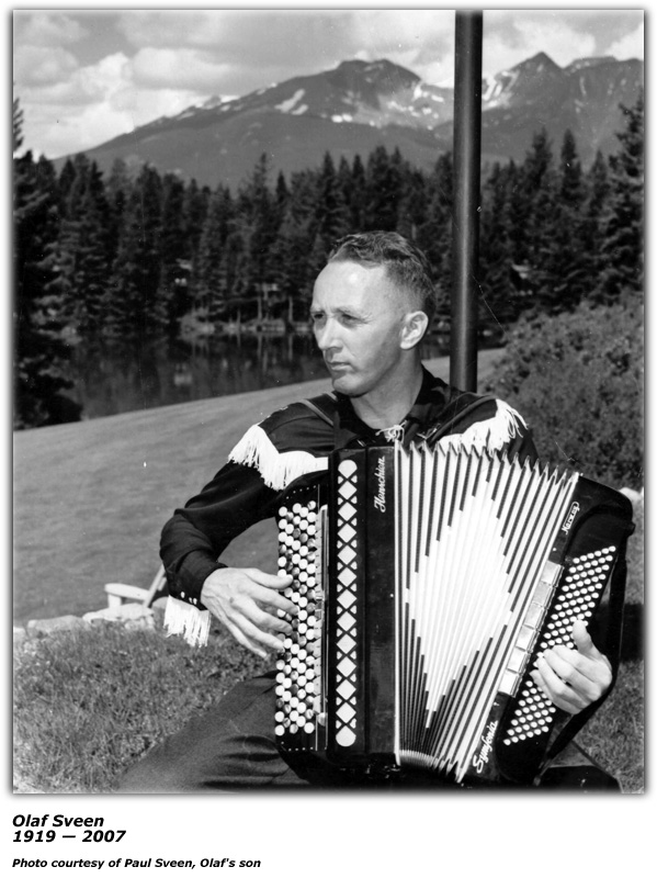 Olaf Sveen - accordion - 1919 - 2007